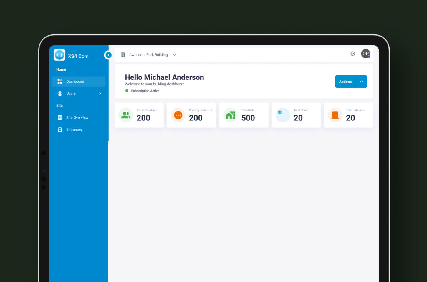 Salto Systems - XS4 Com Web App