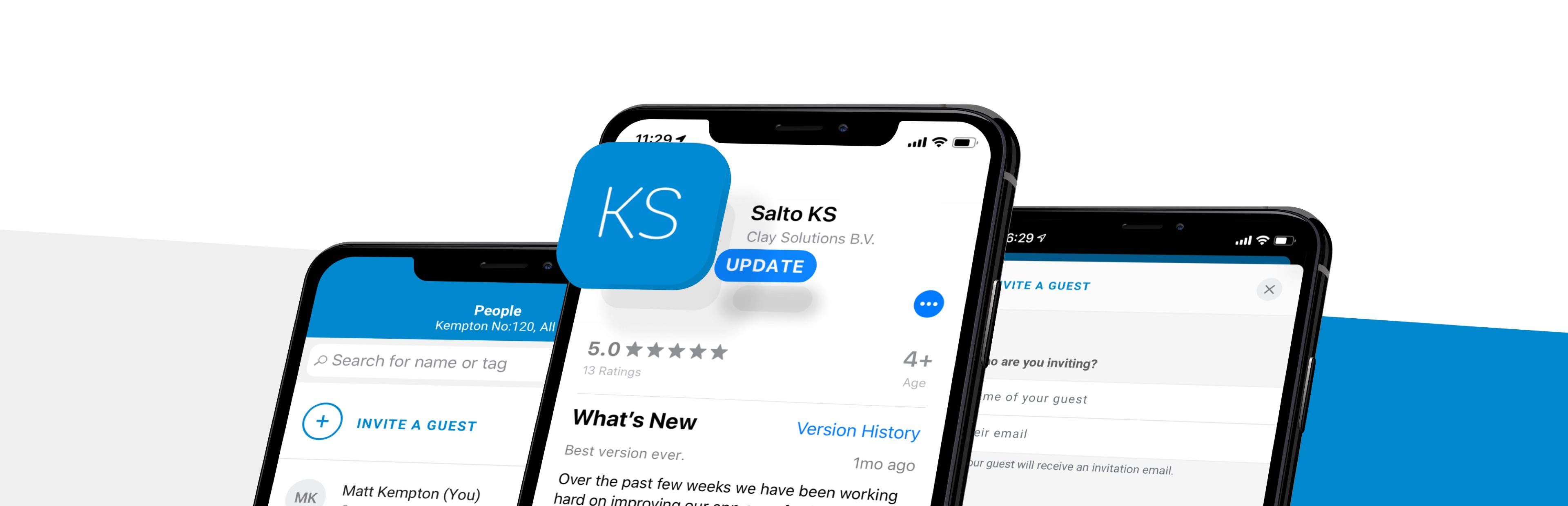 New SALTO KS app release (iOS version 4.5.3 & Android version 5.5.5)