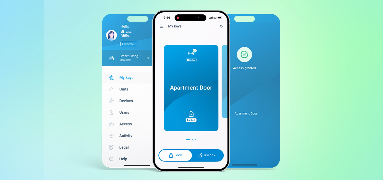 Salto Homelok Resident Digital Key Experience