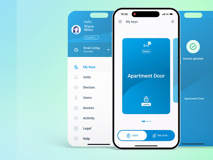 Salto Homelok Resident Digital Key Experience