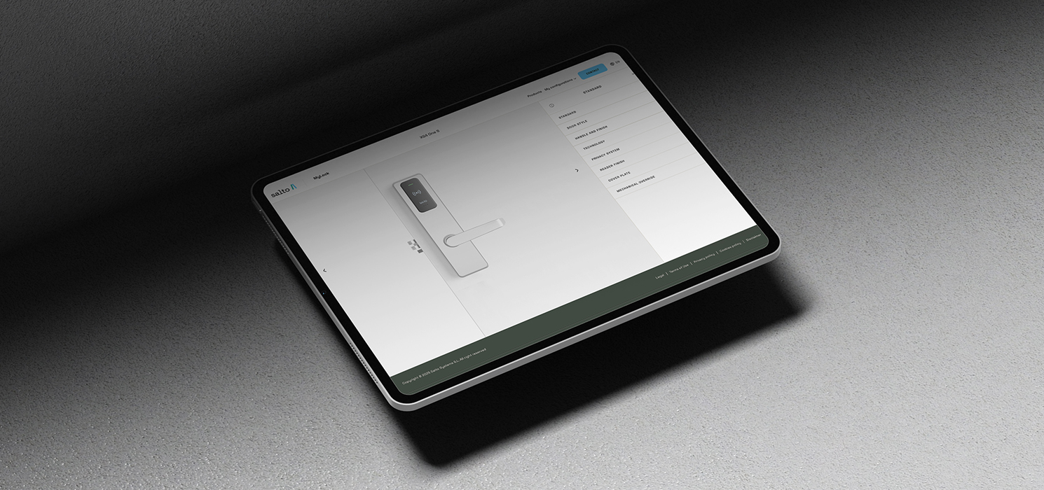 XS4 One S electronic locking solution 