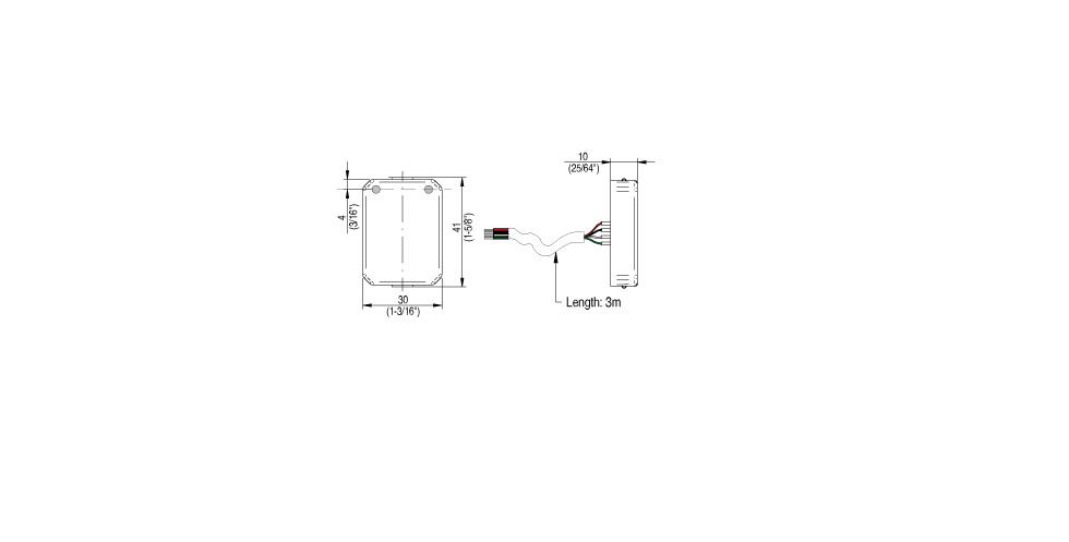 Panel XS WR Technical Drawing