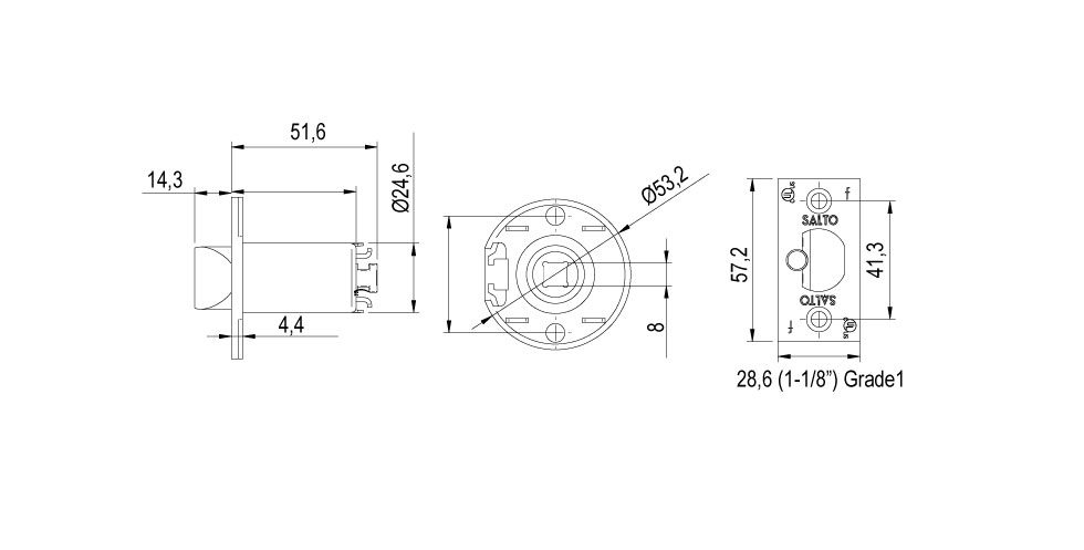 LC1M Technical Drawing