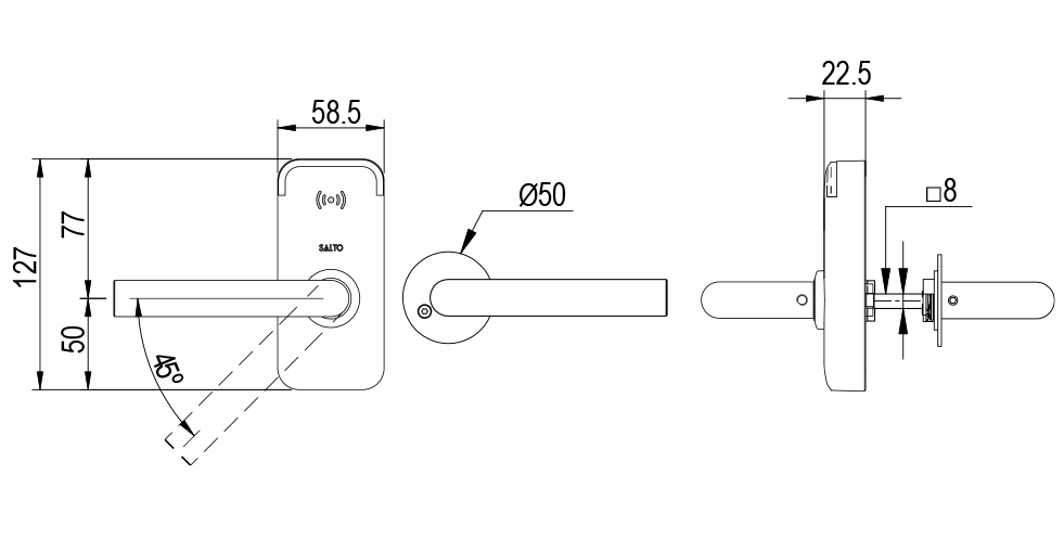 XS4 Mini - Scandinavian Technical Drawing