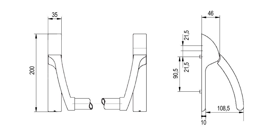 XS4 PBE900 Technical Drawing