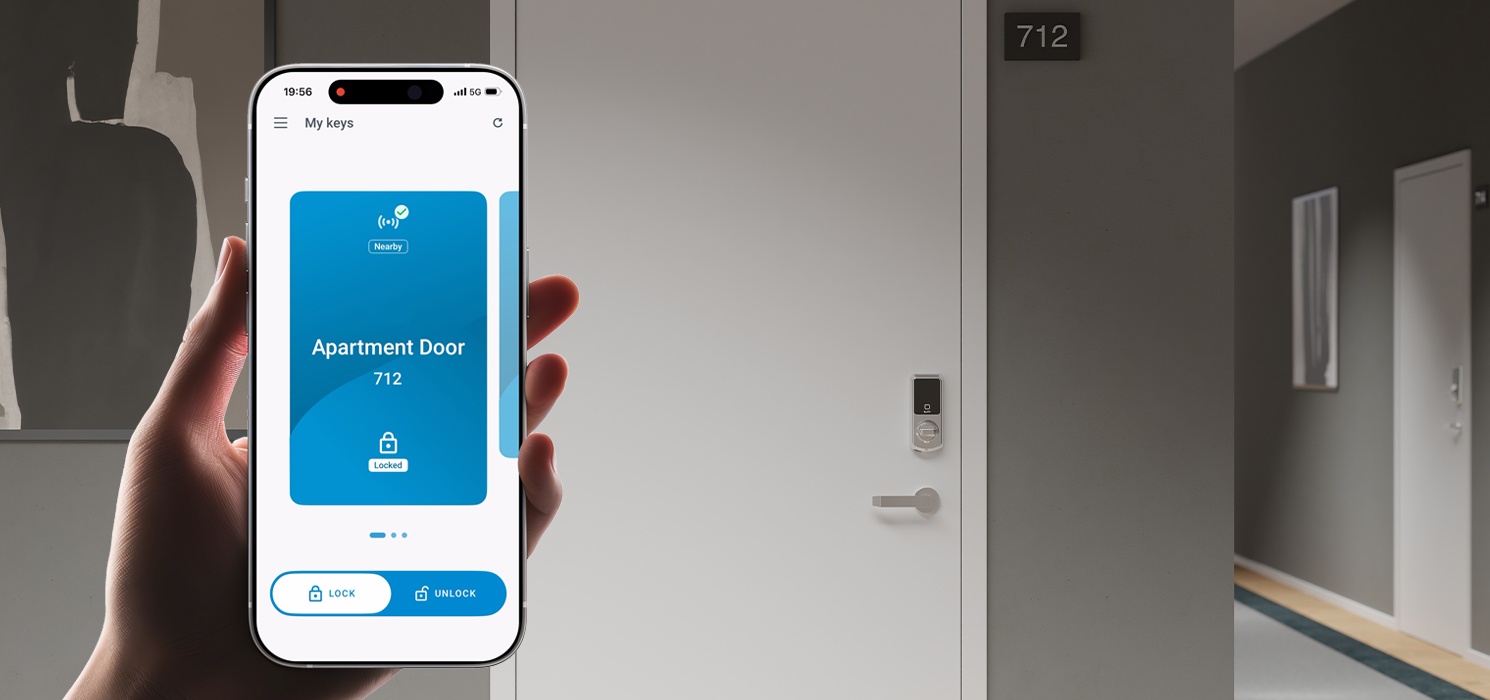 Salto Homelok Resident Digital Key Experience