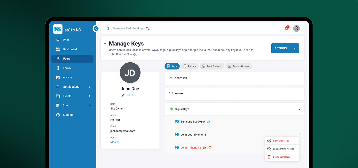 Your ultimate guide to offline access in Salto KS